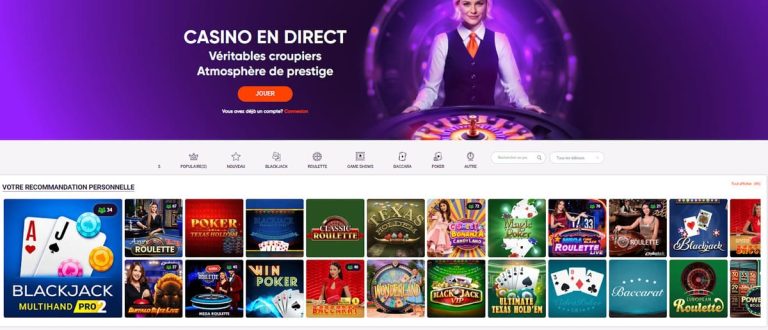 TonyBet Casino jeux live